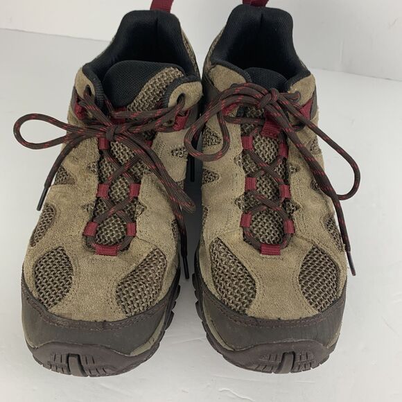 MERRELL WOMENS Size 9 YOKOTA 2 COMFORTABLE DURABLE HIKING SHOE BRINDLE J78638 - Picture 4 of 8